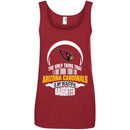 The Only Thing Dad Loves His Daughter Fan Arizona Cardinals T Shirt
