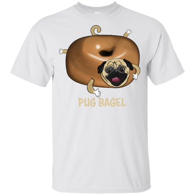 Pug Bagel T Shirts V2