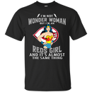 I'm Not Wonder Woman Cincinnati Reds T Shirts