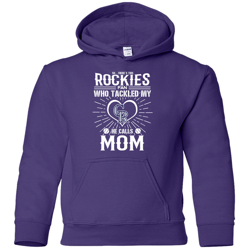 He Calls Mom Who Tackled My Colorado Rockies T Shirts