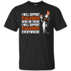 I Will Support Everywhere Bowling Green Falcons T Shirts