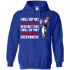 I Will Support Everywhere Arizona Wildcats T Shirts