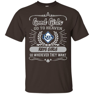 Good Girls Go To Heaven Tampa Bay Rays Girls T Shirts