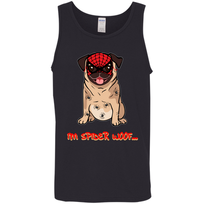 I'm Spider Woof Pug T Shirts