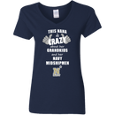 This Nana Is Crazy About Her Grandkids And Her Navy Midshipmen T Shirts