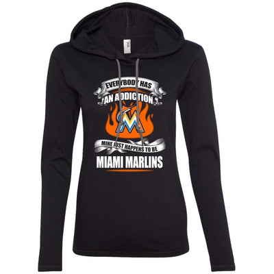 Everybody Has An Addiction Mine Just Happens To Be Miami Marlins T Shirt