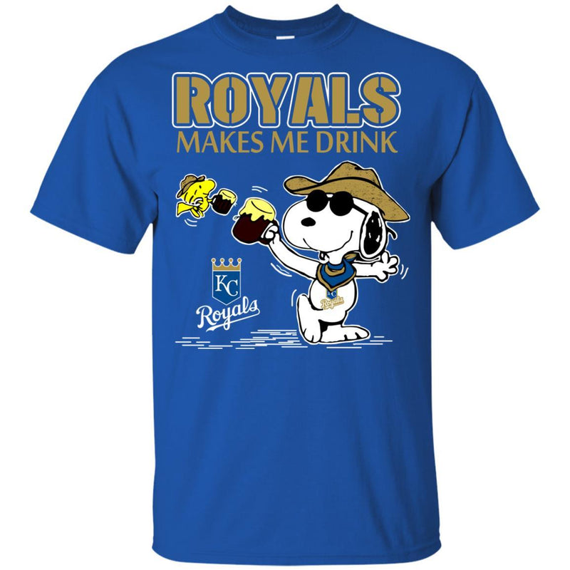 Kansas City Royals Makes Me Drinks T Shirt