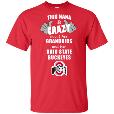 This Nana Is Crazy About Her Grandkids And Her Ohio State Buckeyes T Shirts