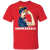 Beautiful Girl Unbreakable Go San Diego Padres T Shirt