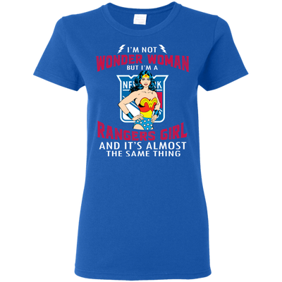 I'm Not Wonder Woman New York Rangers T Shirts