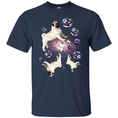 Nice Pug T Shirts - Pug Doughnut Galaxy, cool gift for your friend