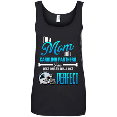 Cool Pretty Perfect Mom Fan Carolina Panthers T Shirt