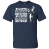 I Will Support Everywhere Seattle Mariners T Shirts