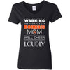 Warning Mom Will Cheer Loudly Cincinnati Bengals T Shirts