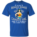 I'm Not Wonder Woman Vancouver Canucks T Shirts