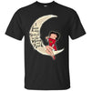 BB I Love My Chicago Blackhawks To The Moon And Back T Shirt - Best Funny Store