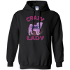 Crazy Pug Lady T Shirts