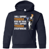 I Will Support Everywhere Memphis Tigers T Shirts