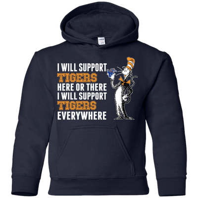 I Will Support Everywhere Memphis Tigers T Shirts