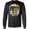Colorful Earthquake Art Pittsburgh Pirates T Shirt
