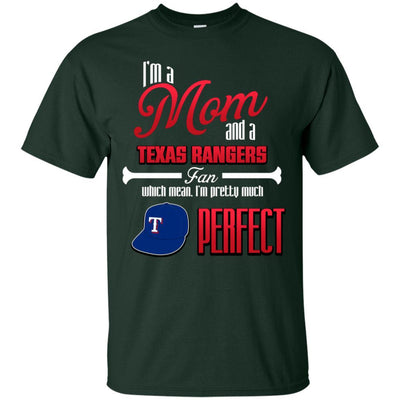 Cool Pretty Perfect Mom Fan Texas Rangers T Shirt