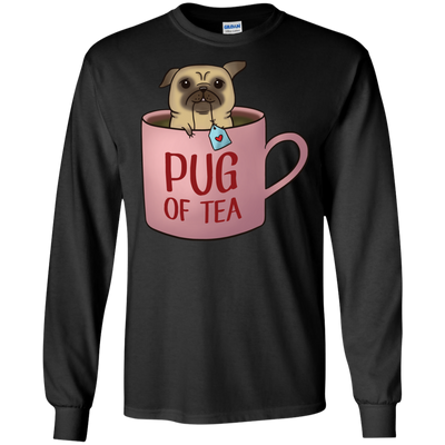 Pug Of Tea T Shirts