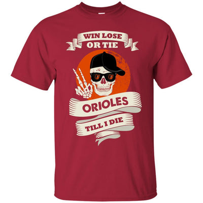Skull Say Hi Baltimore Orioles T Shirts