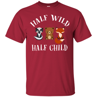 Half Wild Half Child T Shirts V5