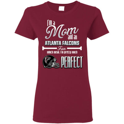 Cool Pretty Perfect Mom Fan Atlanta Falcons T Shirt