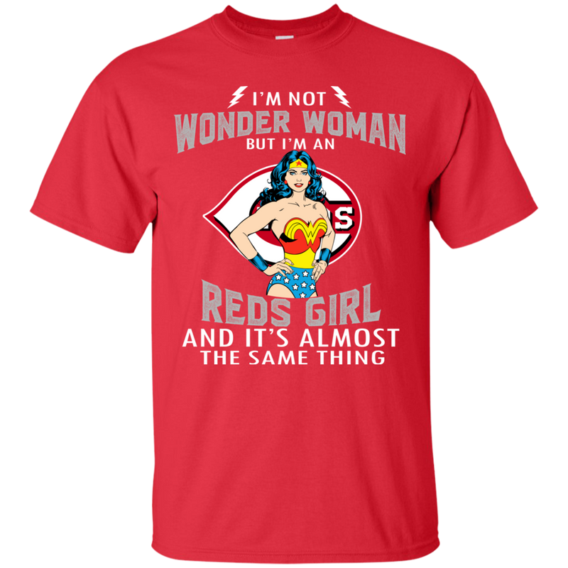 I'm Not Wonder Woman Cincinnati Reds T Shirts
