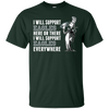 I Will Support Everywhere Philadelphia Eagles T Shirts