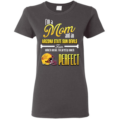 Cool Pretty Perfect Mom Fan Arizona State Sun Devils T Shirt