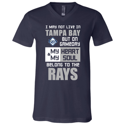 My Heart And My Soul Belong To The Tampa Bay Rays T Shirts