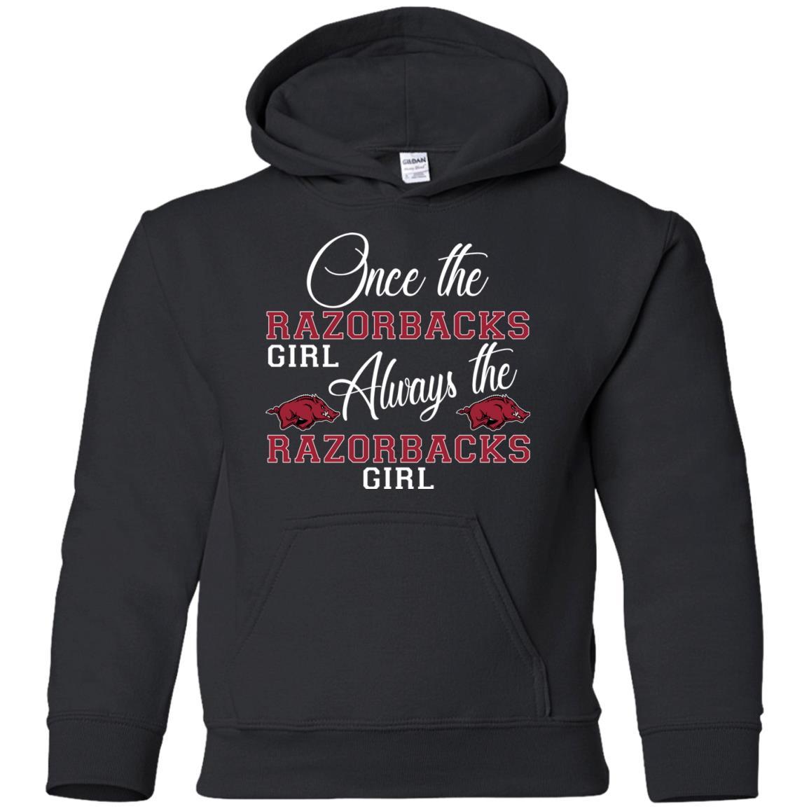 Always The Arkansas Razorbacks Girl T Shirts