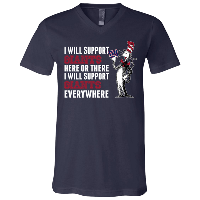 I Will Support Everywhere New York Giants T Shirts