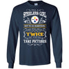 She Will Do It Twice And Take Pictures Pittsburgh Steelers T Shirt