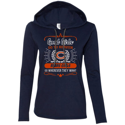 Good Girls Go To Heaven Chicago Bears Girls T Shirts