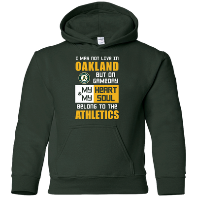 My Heart And My Soul Belong To The Oakland Athletics T Shirts