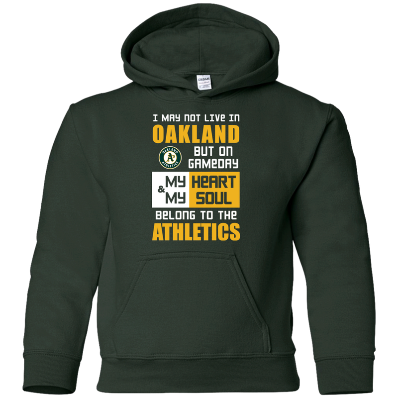 My Heart And My Soul Belong To The Oakland Athletics T Shirts