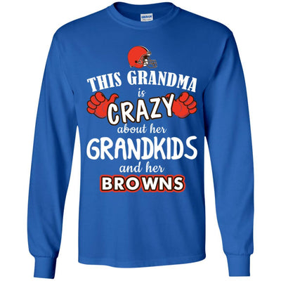 This Grandma Is Crazy About Her Grandkids And Her Cleveland Browns T Shirt