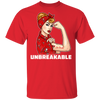 Beautiful Girl Unbreakable Go Tampa Bay Buccaneers T Shirt