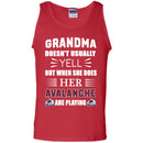 Grandma Doesn't Usually Yell Colorado Avalanche T Shirts
