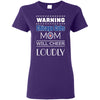 Warning Mom Will Cheer Loudly Chicago Cubs T Shirts