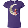 BB I Love My Chicago Blackhawks To The Moon And Back T Shirt - Best Funny Store