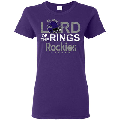 The Real Lord Of The Rings Colorado Rockies T Shirts