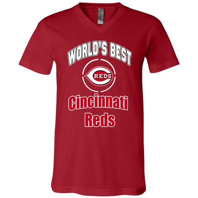 Amazing World's Best Dad Cincinnati Reds T Shirts