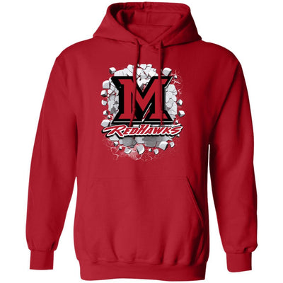 Colorful Earthquake Art Miami RedHawks T Shirt