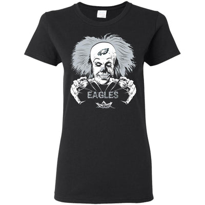 IT Horror Movies Philadelphia Eagles T Shirts