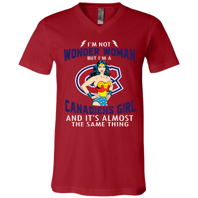 I'm Not Wonder Woman Montreal Canadiens T Shirts