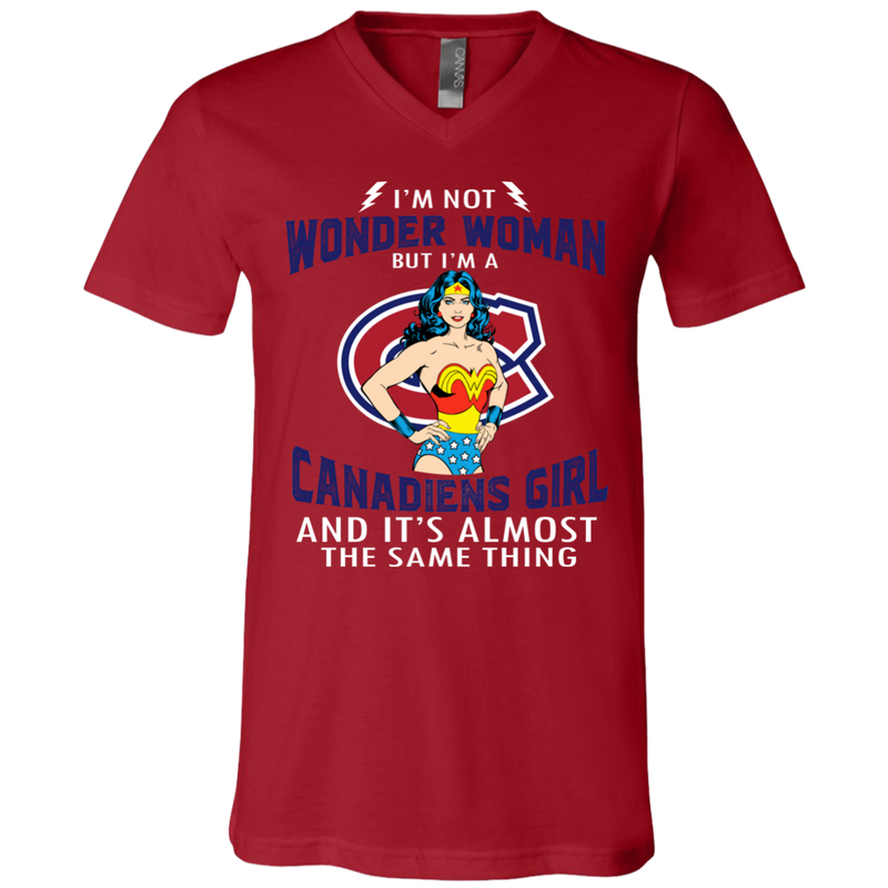 I'm Not Wonder Woman Montreal Canadiens T Shirts